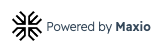 the Powered by Maxio label that appears at the foot of the CRM card